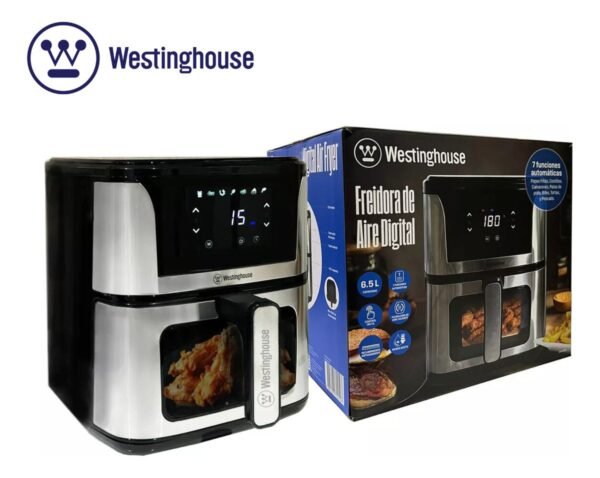 Freidora De Aire 6,5 Lit Digital Westinghouse 1500w Wkaf508