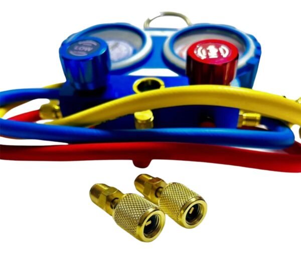 Manifold Refrigeracion Combinado C/maletin R410 R22 R134 R12