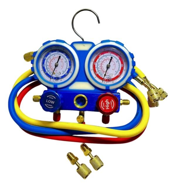 Manifold Refrigeracion Combinado C/maletin R410 R22 R134 R12
