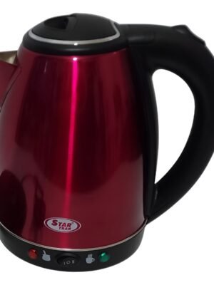 Pava Jarra Eléctrica Startrak Roja Aceroinox Corte Mate 1.8L