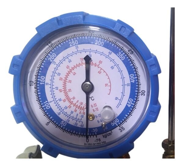 Manifold De Bronce Para R410 R22 R134 + Mangueras-adaptador