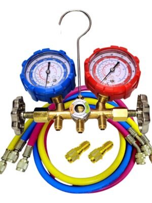 D_758463-MLA79023721156_092024-F.jpg Manifold De Bronce Para R410 R22 R134 + Mangueras-adaptador