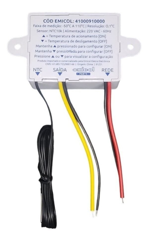 Combistato Termostato Simple Emicol Para Heladera Frezzer