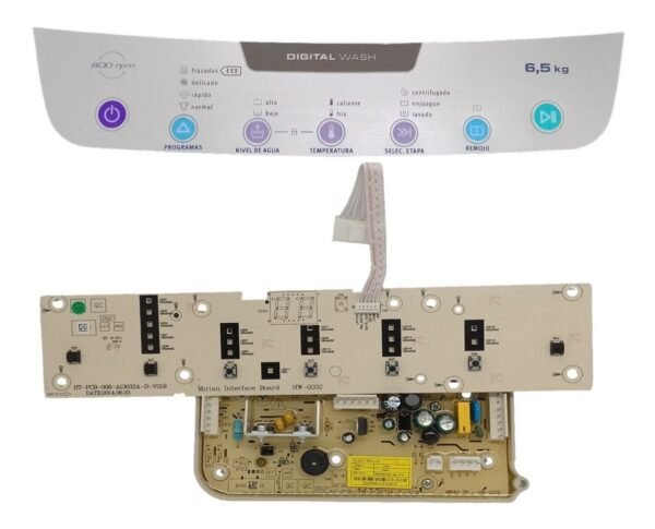 Plaqueta Lavarropa Electrolux Digital Wash Orig + Serigrafia