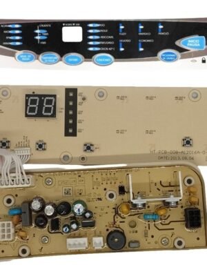 Plaqueta Placa Lav Gafa 6500 Original Con Visor + Serigrafia