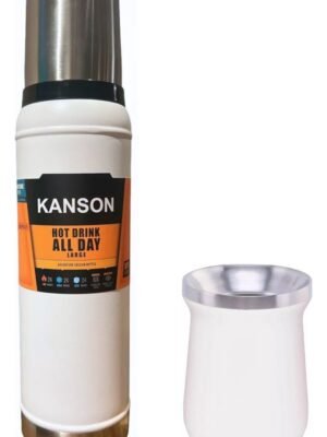 Set Matero Tipo Stanley Termo 1 Litro + Mate Termico